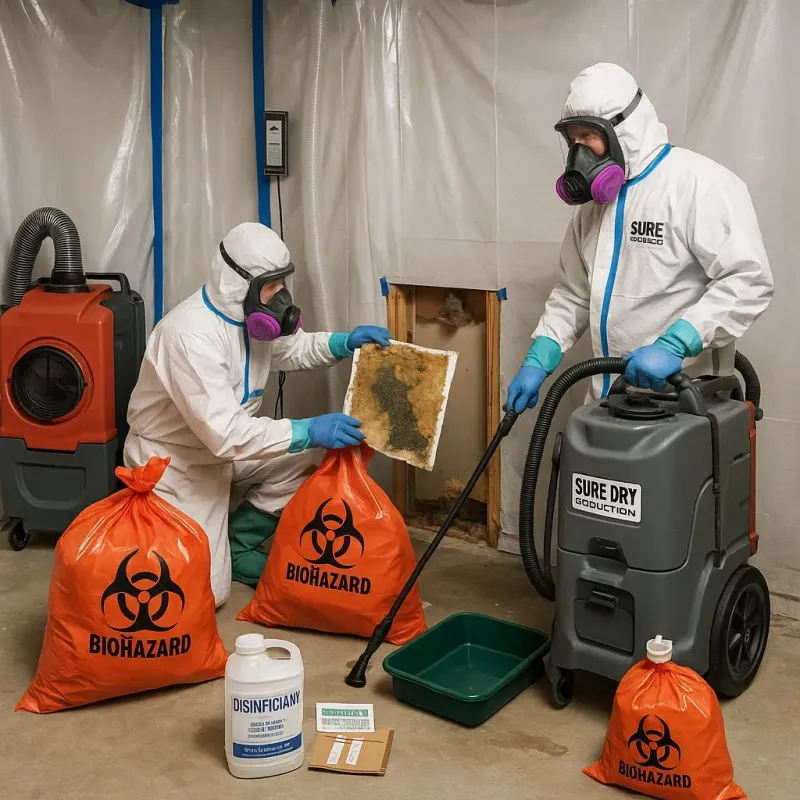 Contaminated Water Handling Protocols process in Fayette County, IA
