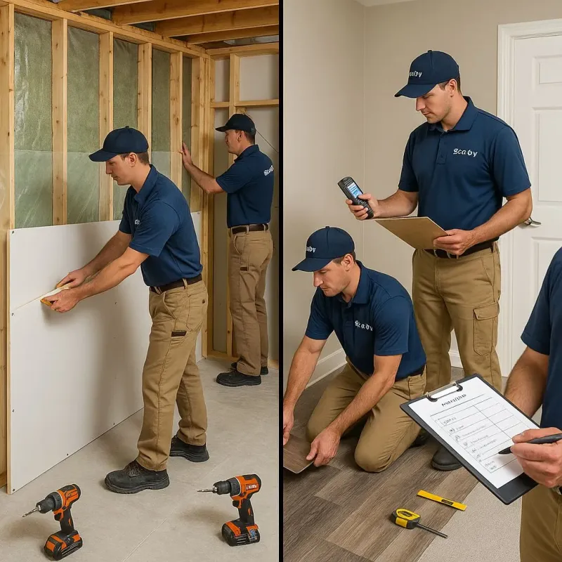 Repairs and Reconstruction process in Fayette County, IA